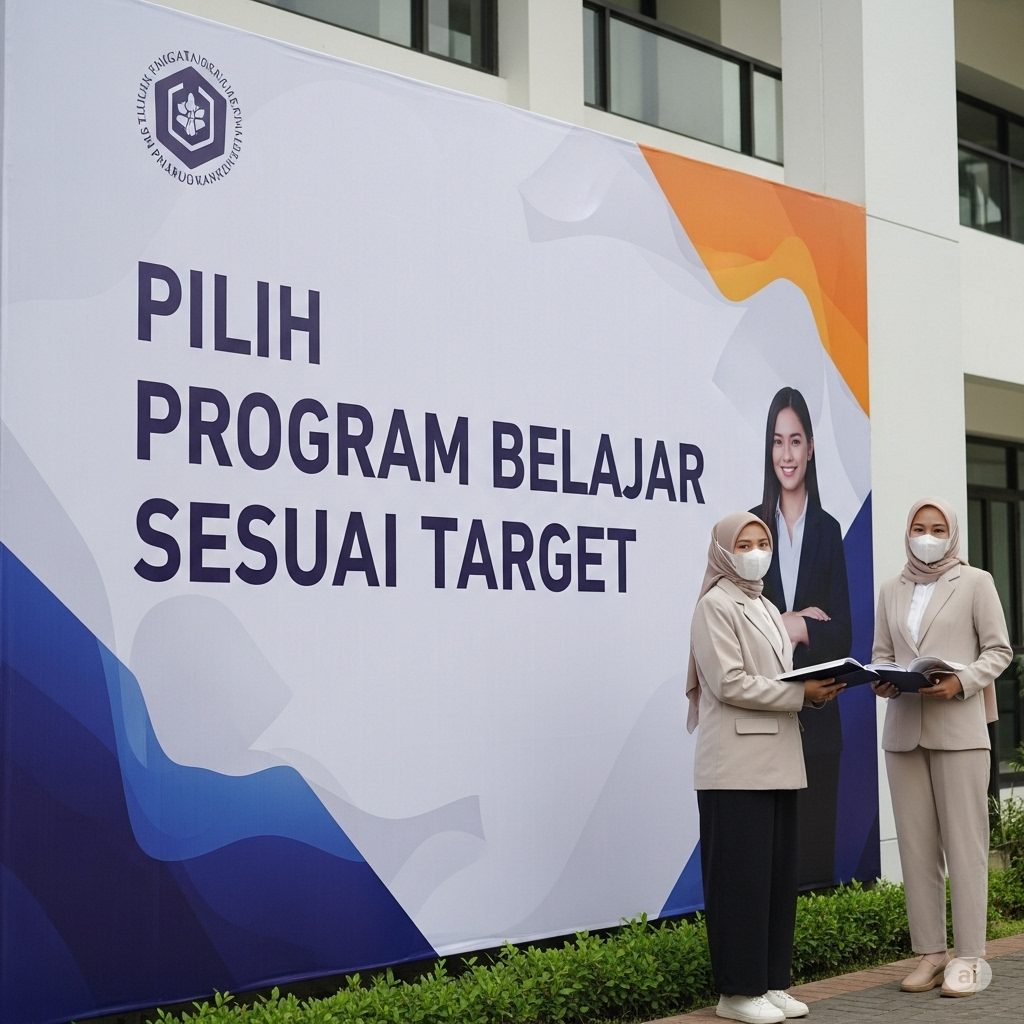Pilih Program Belajar Sesuai Target


