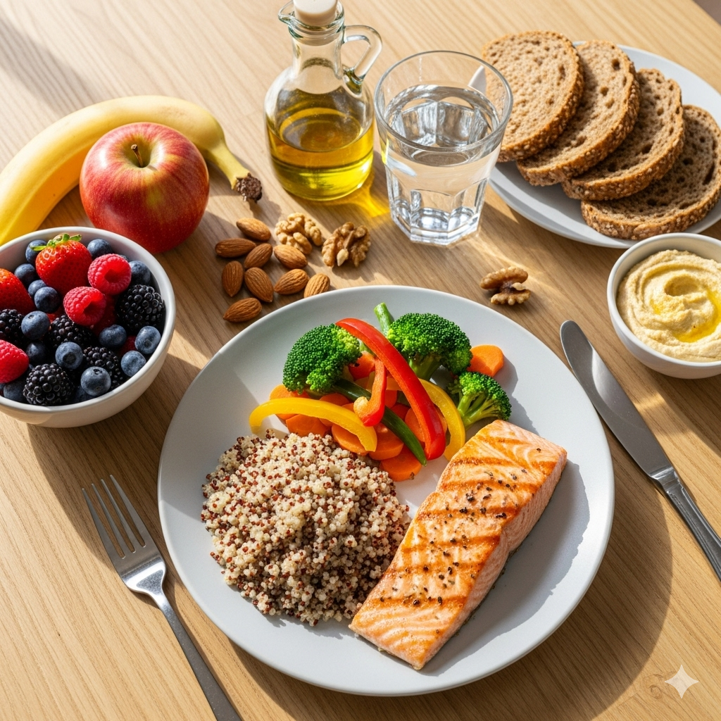 10 Tips Pola Makan Seimbang untuk Diet Sehat